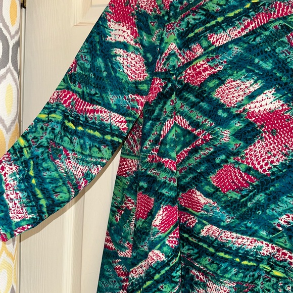 Colorful Patterned Dress - Picture 2 of 7